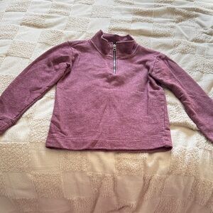 The Children's Place Burgundy Half-Zip Sweatshirt